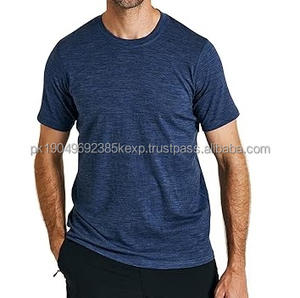 Camiseta de Hombre 100% Lana Merino Personalizada al por Mayor, Transpirable, Ecológica, de Secado Rápido, Capa Base Suave, Absorbente y Personalizable - Product Image 6