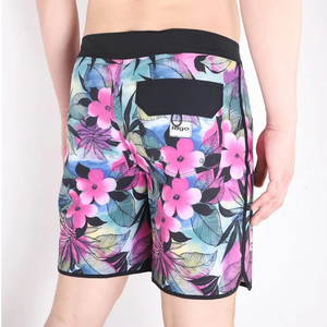 Shorts en maille imprimés par sublimation pour homme, taille élastique, fabriqués au Pakistan, collection été - Product Image 5