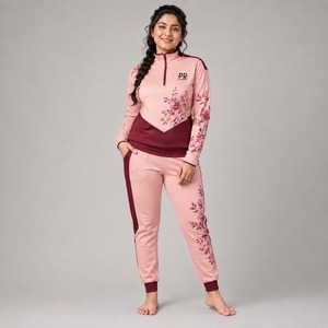 High Quality Women Tracksuit Plus Size Adults Women Tracksuits New Arrival Custom Women Tracksuit Breathable Full Zipper Tracksu - Product Image 1