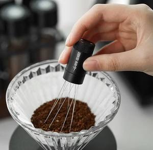 Premium Coffee Powder Agitator 2.0 Black Lightning Edition Needle Distribution System For Even Extraction - Product Image 5