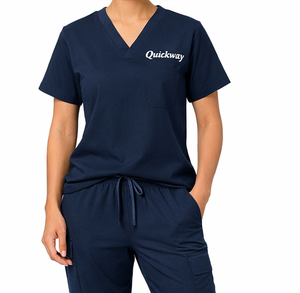 Ensemble de blouses médicales unisexes, haut et pantalon réversibles, pantalon de travail extensible, vêtements de travail pour les professionnels de la santé, mélanges de coton, doux - Product Image 4