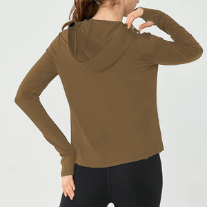 Veste à capuche confortable avec poche, nouvelle mode, coupe-vent, respirante, protection solaire UPF 50+, légère, pour femmes, avec masque intégré. - Product Image 2