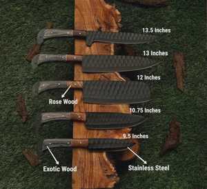 Latest Cooking <b>Knife</b> Set Durable Stainless Steel Blades High Quality <b>Kitchen</b> Tasks Chef <b>Knife</b> Set Available At Wholesale Rate - Product Image 3