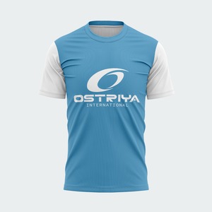 Camiseta de Fútbol para Adultos, Impresión por Transferencia de Calor, Ropa Deportiva Personalizada, Transpirable, de Secado Rápido, 100% Poliéster, Color Sólido, Cuello Alto - Product Image 3