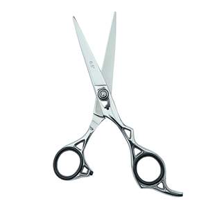 Ciseaux de barbier professionnels de 6,5 pouces et ciseaux de coiffure en acier inoxydable à bord tranchant pour salon et usage domestique - Product Image 2