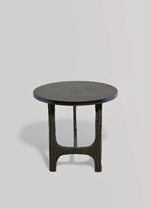Table d'appoint contemporaine en aluminium Art Déco, design artistique, couleur et taille personnalisables, pour la décoration de salon et de la maison - Product Image 4