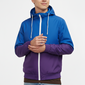 Mountain Outdoor Climbing Waterproof Windproof Anti-Pilling Color Blocking Couple Workwear <b>Flannel</b> <b>Jacket</b> Ultralight Men's - Product Image 4