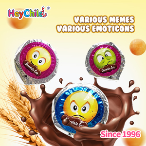 Chocolate al por mayor personalizado con etiqueta privada, mini tazas de chocolate con centro crujiente, textura de chocolate suave, paquetes portátiles, dulce, OEM - Product Image 4