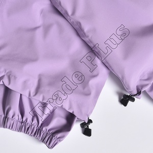 New Stylish Purple Snow Pants featuring Waterproof Fabric Elastic Waist Fit Winter Insulation and Adjustable Hem <b>Toggles</b> - Product Image 6
