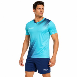 Ensemble d'uniformes de volley-ball personnalisés en sublimation, respirant et à séchage rapide, maillot et short d'équipe pour hommes et femmes, vêtements de volley-ball - Product Image 3