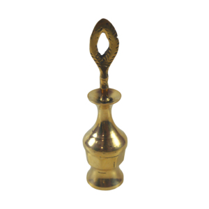 Estuche de Maquillaje para Mujer, Diseño Natural, Recipiente para Polvo de Ojos, Diseño de Metal de Latón - Product Image 4