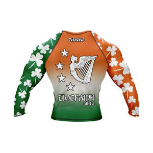 2025-26 Latest Design Light Weight Men's Rash Guard Factory Made Customized Logo Printing Low MOQ Sports Wear for Boys - Product Image 2