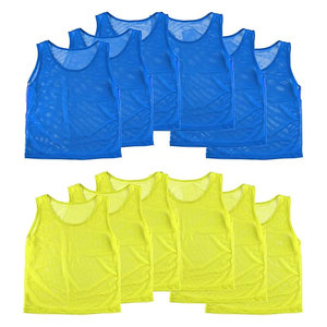 Pinnies Scrimmage Vests Team Practice Jersey Child Youth Teen Lightweight Breathable <b>Training</b> <b>Bibs</b> Sports Football Basketball - Product Image 1