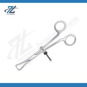 Pinza de reducción con bloqueo ajustable, grande, 168 mm, de acero inoxidable, instrumento quirúrgico ortopédico, pinza de reducción ósea, Pakistán - Product Image 6