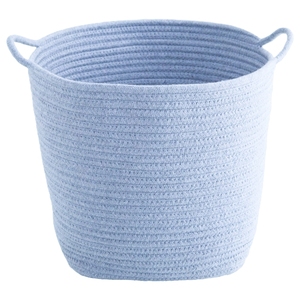Handicraft High Quality Woven Cotton Rope <b>Storage</b> Basket With Handle 100% Natural Eco-friendly Home Decor Basket - Product Image 5