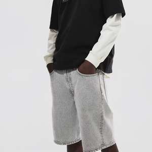 Ropa Urbana Personalizada para Hombre, de Alta Calidad, Verano, Transpirable, Lona, Precio Económico, Lavable, Holgada, Lisa, Talla Grande - Product Image 4