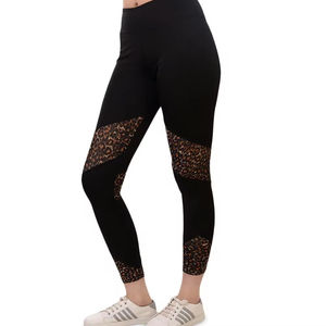 High-waisted Women's Breathable Fitness Yoga <b>Legging</b> Custom <b>Pattern</b> Wholesale Services Plus Size Features Women's <b>Legging</b> - Product Image 2
