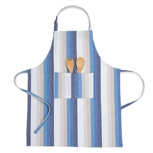 Delantal Babero con estampado de algodón 100% con logotipo personalizado, sin mangas Chef ajustable para ropa de cocina, hogar, restaurantes y hoteles - Product Image 5