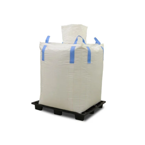 Proveedor indio de contenedores de 1000 kg, bolsas grandes FIBC, bolsas jumbo de polipropileno de 1 tonelada para envasar fertilizantes, cemento, arroz y arena. - Product Image 1
