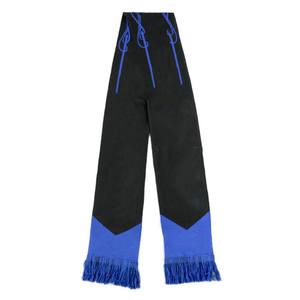 Écharpe de stade Sigma Black 2026 en tricot jacquard premium pour supporters sportifs - Écharpe de football/soccer personnalisée haute densité - Legacy Apparel - Product Image 1