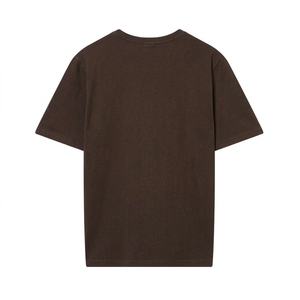 Camiseta de Verano para Mujer, Cuello Redondo, Manga Corta, Casual, de Poliéster, Lisa, Teñida, de Alta Calidad, Talla Grande, Personalizable - Product Image 2