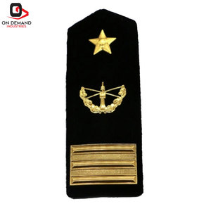 Écussons de grade uniforme brodés haute performance, durables, en tissu écologique, fabrication OEM/ODM directe usine pour la meilleure qualité - Product Image 2