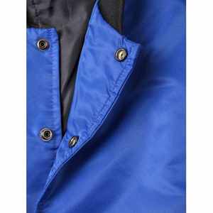 Veste de baseball en laine personnalisée de haute qualité avec des caractéristiques de style Letterman en satin, design respirant et logo personnalisé - Product Image 3