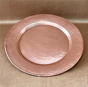 Copper Charger Plate At <b>Cheap</b> Price Shiny Polished Glam Design Dishes & Plates Charger Plate - Product Image 4