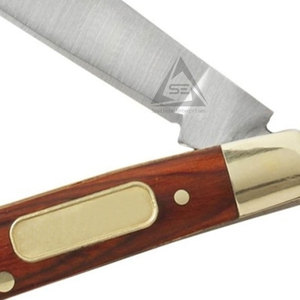 มีดพับสแตนเลสคุณภาพสูง ด้ามไม้ เกรด DIY รับผลิตตามแบบ OEM ขายส่ง - Product Image 6