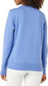 เสื้อสเวตเชิ้ตครอปผู้หญิงออกกำลังกายผ้าฝ้ายคุณภาพสูงสุด ออกแบบโลโก้เองได้ 3 สีโทนบล็อก - Product Image 2