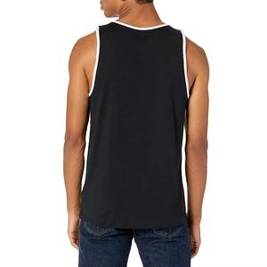 Prix de gros – Débardeur homme sans manches, design optimal, vêtement de fitness tricoté de haute qualité, respirant, grandes tailles, logo personnalisé - Product Image 6