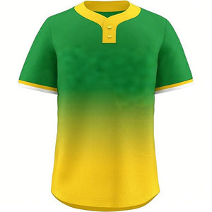 Maillot de baseball tendance en gros, respirant et disponible dans toutes les couleurs, nouveau design, maillot de baseball vierge, téléchargé par Dress Sports - Product Image 2