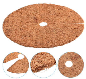 Eco2go Vietnam Vente en gros : Anneau de paillis naturel en fibre de coco pour arbres, tapis anti-mauvaises herbes pour la rétention d'humidité en jardin - Product Image 1