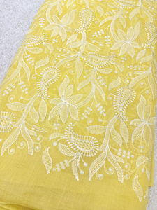 Malty embroidery fabric wholesale sequin lace fabric mesh fabric for abaya kaftan garment apparel sourcing buyer bulk export buy - Product Image 3
