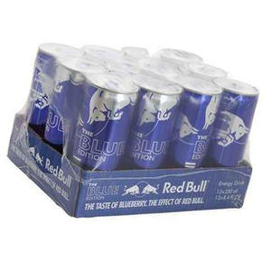 Boisson énergisante Red Bull Blue Edition saveur myrtille rafraîchissante en gros, stimule la concentration, l'endurance et la productivité pour l'exportation - Product Image 2