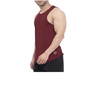 เสื้อกล้ามผู้ชายสำหรับผู้ใหญ่เสื้อลำลองถักผ้าฝ้าย100% ระบายอากาศ - Product Image 4