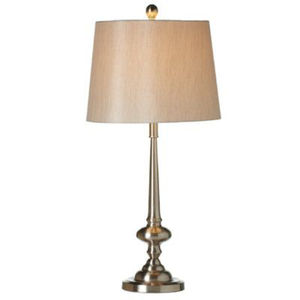 Lampe de table la plus vendue, style vintage, beige, avec cadre en métal à motif de treillis, double abat-jour, pour chambre à coucher, salon, décoration de la maison - Product Image 6