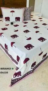 Sábanas de algodón estampadas a mano, hechas a mano para mayor comodidad y estilo, OEM, venta al por mayor, etiqueta privada, suministro global para exportación. - Product Image 2