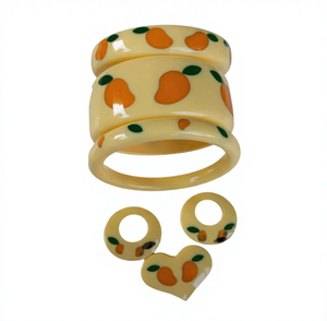 New Handmade DIY Customizable Popular Bracelets Wholesale Acrylic Indian Jewelry <b>Resin</b> <b>Craft</b> Accessories Angel Style Fashion - Product Image 1