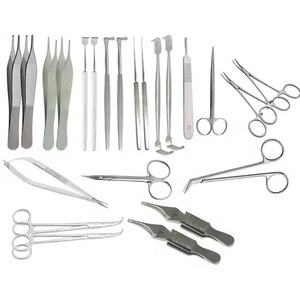 PISSCO AV fistula surgery <b>instrument</b> set 30-piece AV fistula surgery tools kit AV fistula surgical <b>instruments</b> Stainless Steel - Product Image 5