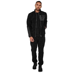 Conjunto de 2 Piezas de Chaqueta de Invierno de Alta Calidad para Hombre, Trajes Deportivos Personalizados de Algodón y Forro Polar de Secado Rápido con Colores y Diseños Personalizados - Product Image 1