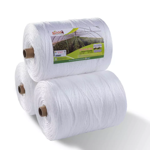 300Mโพลีเอสเตอร์สีขาว1.5มม.2มม.เรือนกระจกฟิล์มBand Fastenฟิล์มวงยึดอุปกรณ์เรือนกระจกฟิล์มความตึงเครียดเชือก - Product Image 2