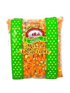 ผักรวมแช่แข็งเกรดพรีเมี่ยม1กก. BQF แครอทข้าวโพดหวานปอกเปลือกสดแพ็คสูญญากาศทั้งหมดต้มง่ายผ่านการนึ่ง - Product Image 3