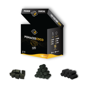 Shisha de cáscara de coco Natural 100% de la mejor calidad, carbón de Cachimba de ceniza blanca de Indonesia, 2% de contenido de ceniza, carbón negro - Product Image 3