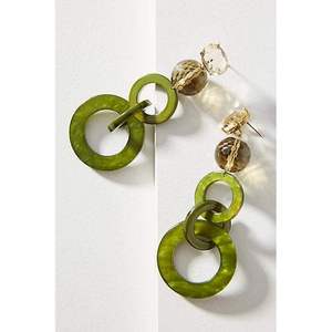 Handmade Designer <b>Resin</b> <b>Earrings</b> Luxury Finish Crystal Fashion Accessories Modern Styling Artistic Craftsmanship Durable - Product Image 6