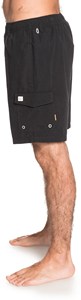 OEm Custom <b>Swimsuit</b> Beach Bathing Suit Board <b>Short</b> Sublimated Men's Black Cargo <b>Shorts</b> 50+UPF Moisture wicking Polyester/Spandex - Product Image 4