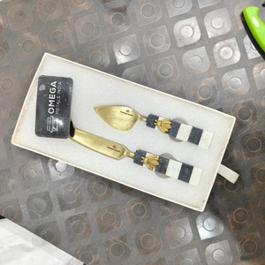 Ensemble de couteaux à fromage de haute qualité, manche en marbre, design moderne et simple, 5 pouces, passe au lave-vaisselle, cuisine à domicile - Product Image 4