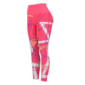 OEM High Quality Women's Tight Pant Leggings Sublimation Printed Sportswear for Fitness and Other Sports