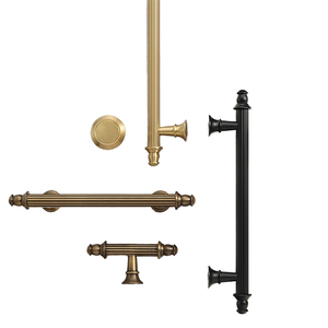 Poignées classiques pour meubles, tiroirs, armoires, design vintage décoratif, pour cuisine, chambre et rangement de bureau - Product Image 4