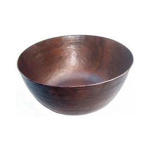 Bol à pédicure en cuivre martelé de couleur marron, taille et forme personnalisées, bol relaxant pour les pieds, pour pédicure et manucure - Product Image 4